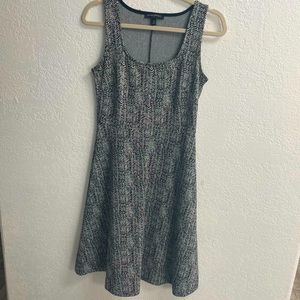 Banana Republic XS Dress, Black and White Zebra